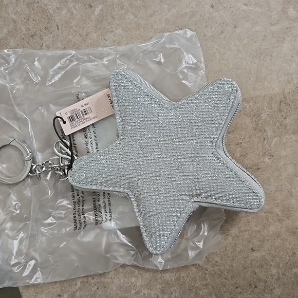 Victoria's Secret Silver Star Coin Pouch - Picture 4 of 4